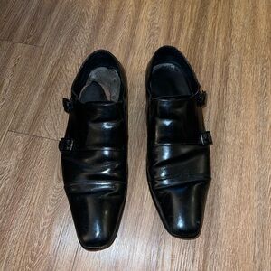 Kenneth Cole Double Monk Strap Dress Shoes Men Size 11
